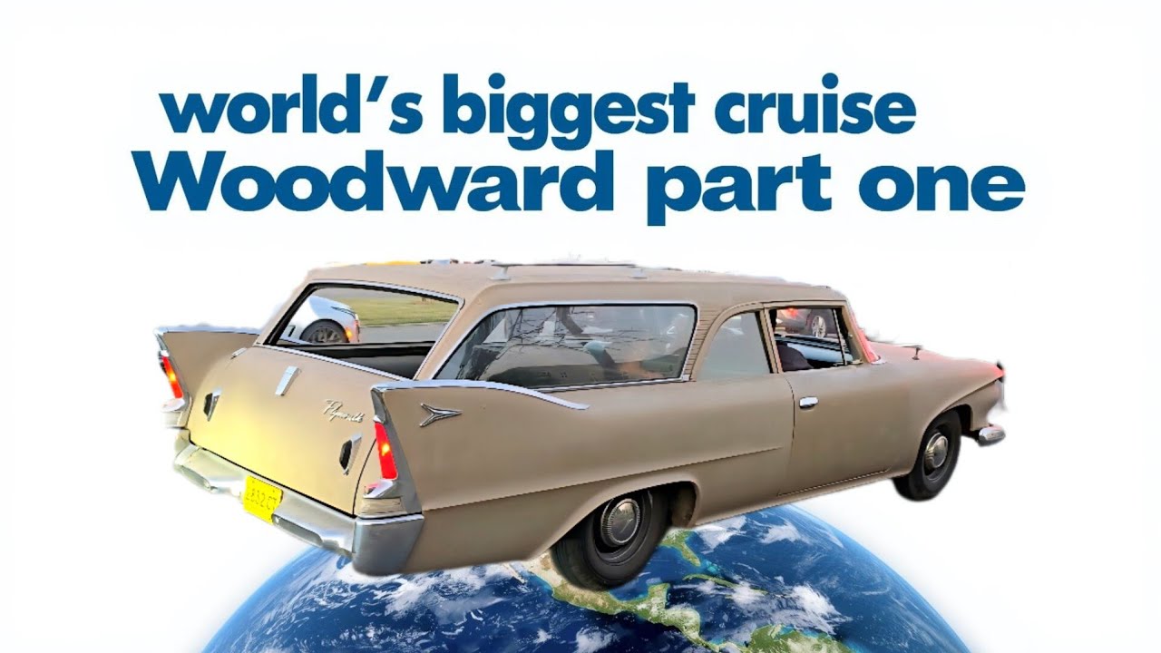 Woodward Dream Cruise World's Biggest Car Cruise 2025 Part 1