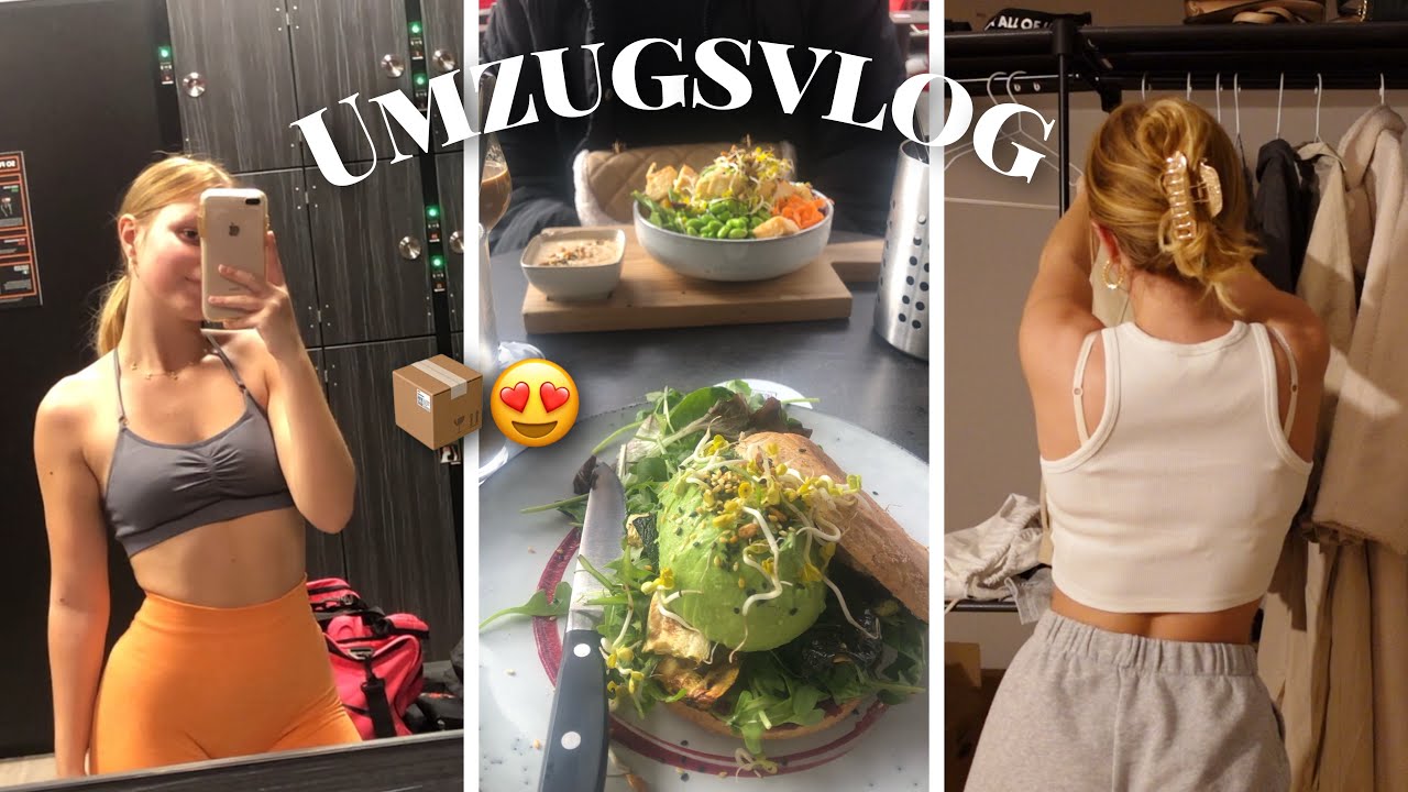 UMZUGSVLOG: Wohnung aufr&auml;umen & putzen, lernen, gym, &hellip; // Jojoslife