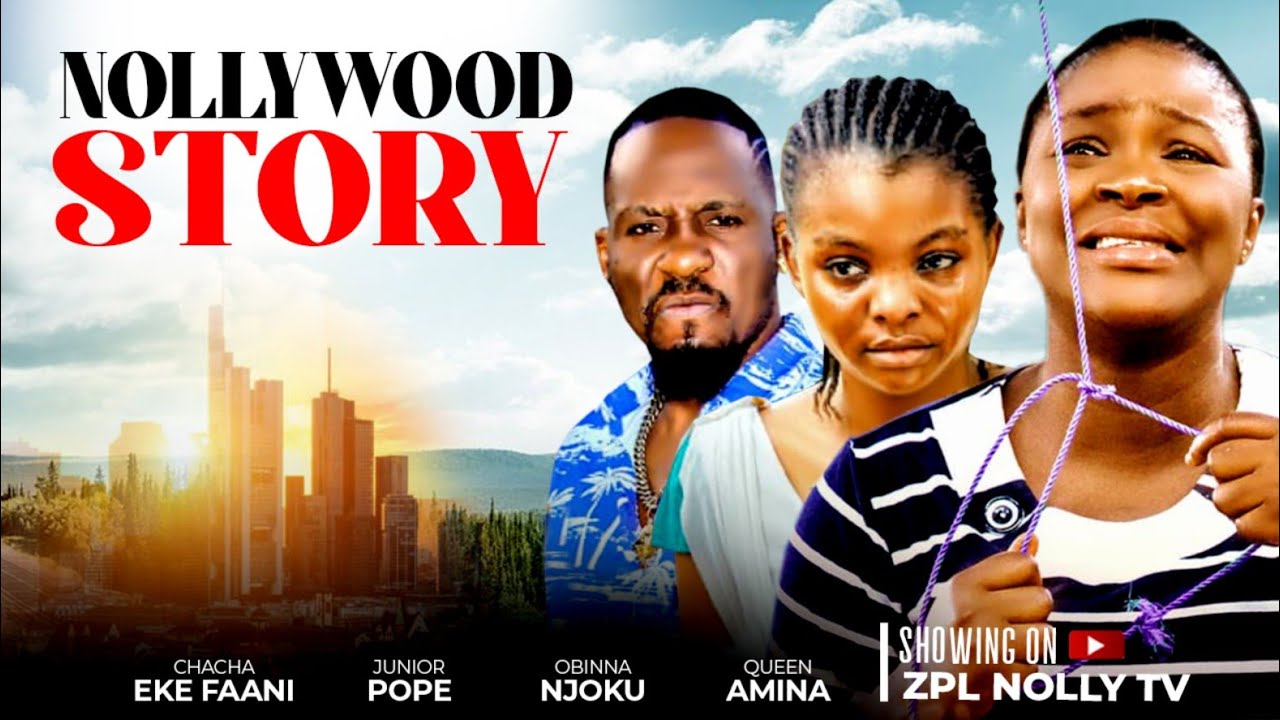 NOLLYWOOD STORY - Watch Chacha Eke and Junior Pope in 2024 latest nigerian full movie #educating