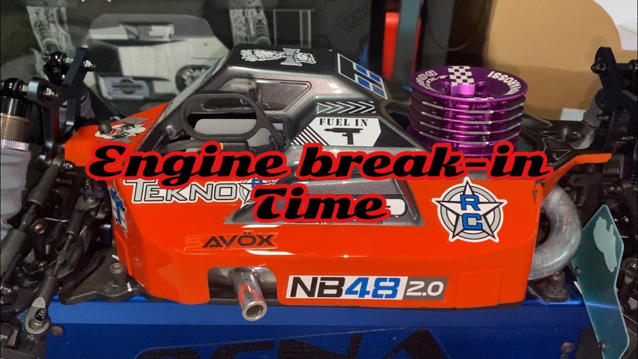 Novarossi Bonito .21 7XLB/A engine break-in in the nb48 2.0 (heat cycle method)