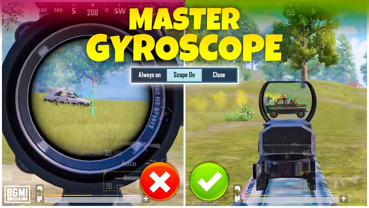 HOW TO MASTER GYROSCOPE IN CLOSE RANGE FIGHTS🔥BEST TIPS & TRICKS MEW2