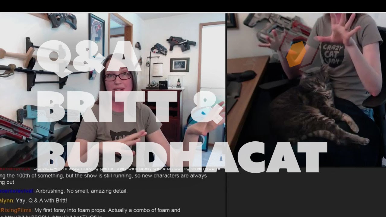 Prop: Live - Q&A with Britt and Buddhacat - 4/14/2016