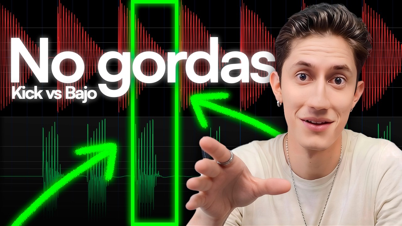 Tus mezclas NO SUENAN GORDAS: arregla el conflicto entre kick y bajo