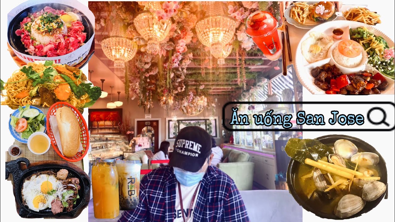 Ăn gì trong khu người Việt ở BẮC California | Món ăn nên thử khi đến SAN JOSE |PART I | Hi Huyy Vlog