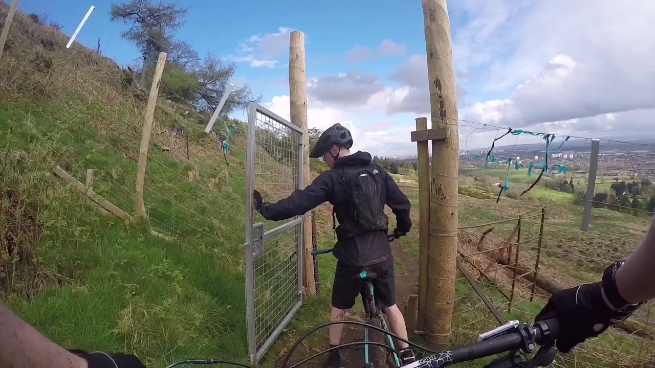 Kilpatrick Hills Scotland MTB: Calibre Bossnut V2 - GoPro Hero 4