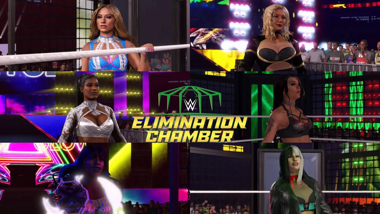 WWE 2K23 ELIMINATION CHAMBER PPV PART 3