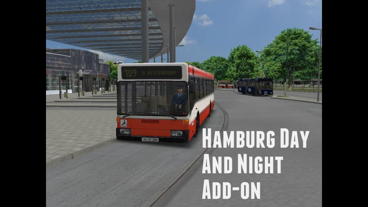 Omsi Bus Simulator: Hamburg Day And Night Add-on