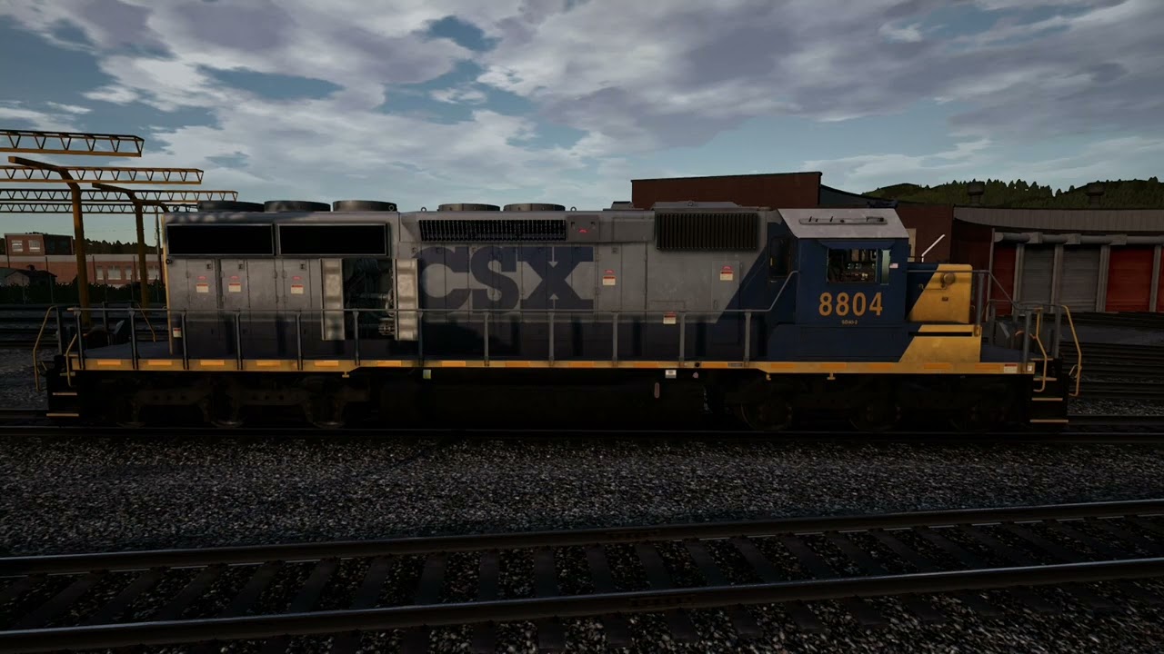 TSW 2 SD40-2 Load Test
