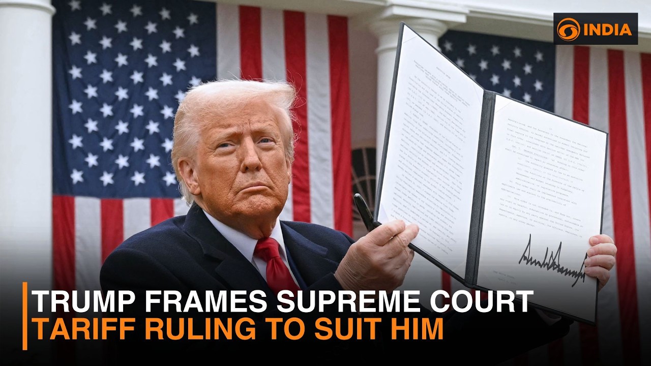 Trump puts his own spin on US SC tariff decision & more news | DD India Live | 7:30 PM IST