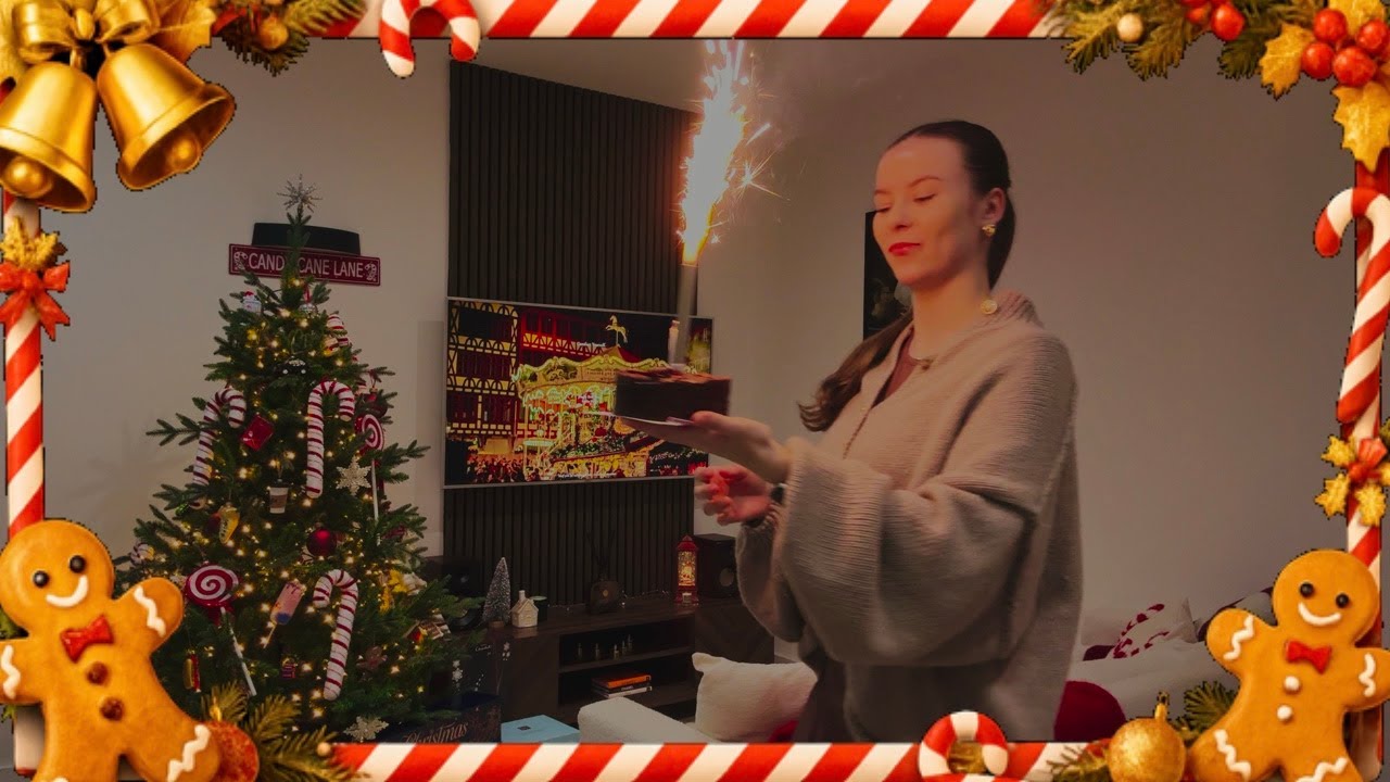 VLOGMAS | Moje Urodziny! Prezenty pod Choinką, Niespodzianka od znajomych i Tort 🎂