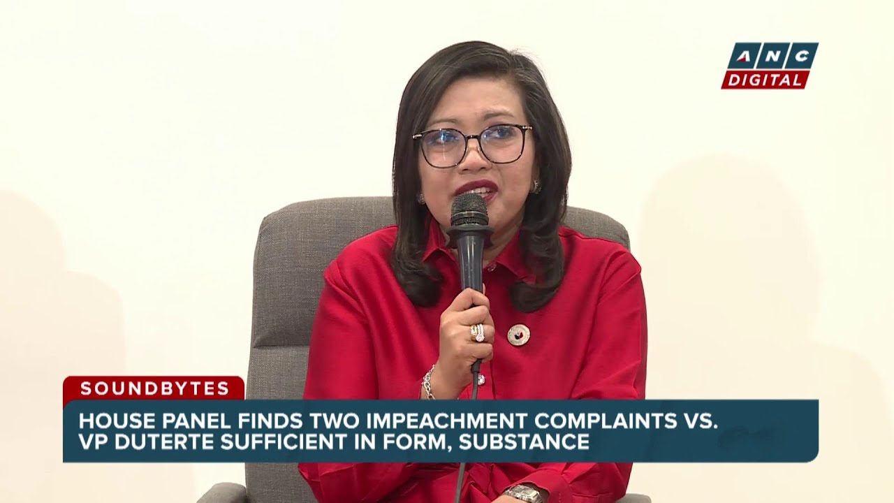 Luistro: If VP Duterte doesn’t reply, it will be deemed a denial of impeachment complaints | ANC
