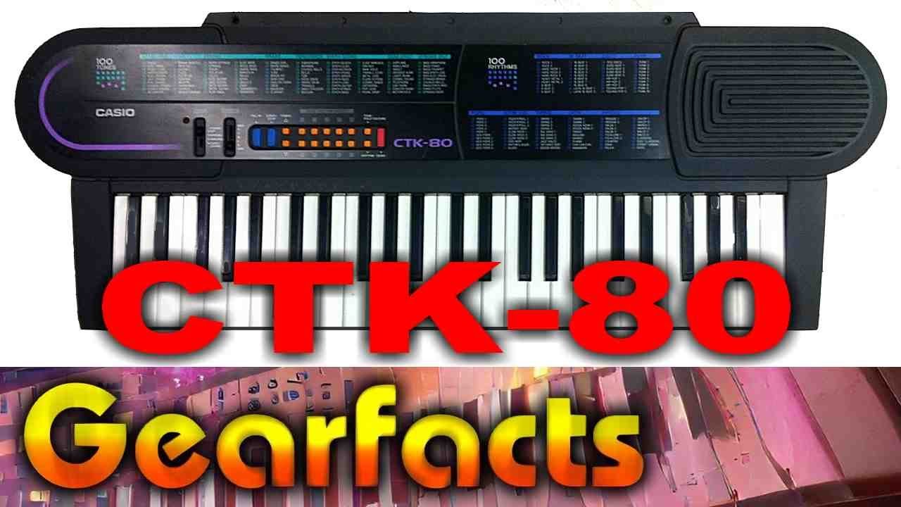The adorably crummy Casio CTK-80 keyboard :O)