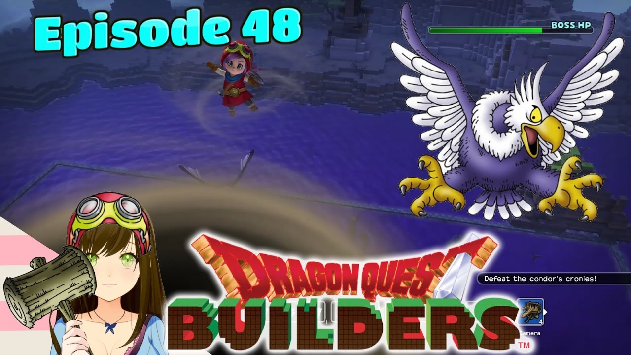 Dragon Quest Builders - Hades Condor boss fight!! Ep48