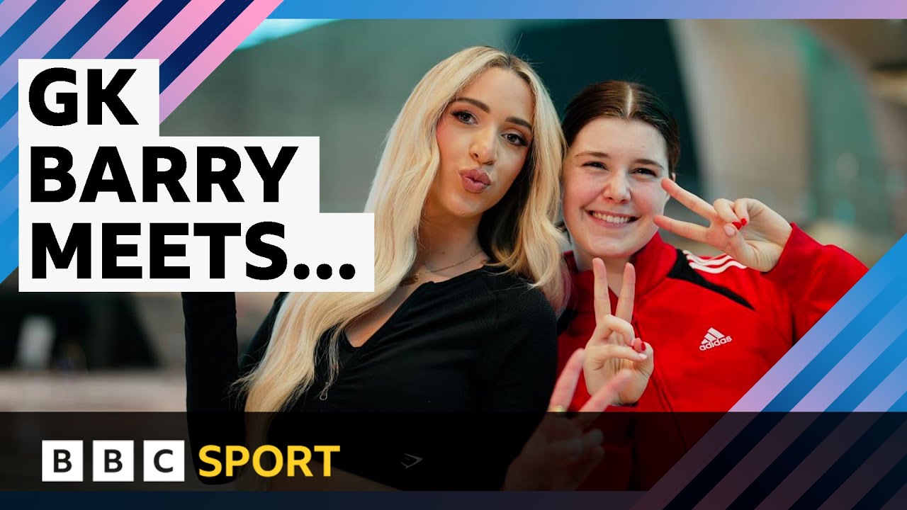 GK Barry meets Andrea Spendolini-Sirieix on a 10m diving platform | Paris 2024 Olympics | BBC Sport