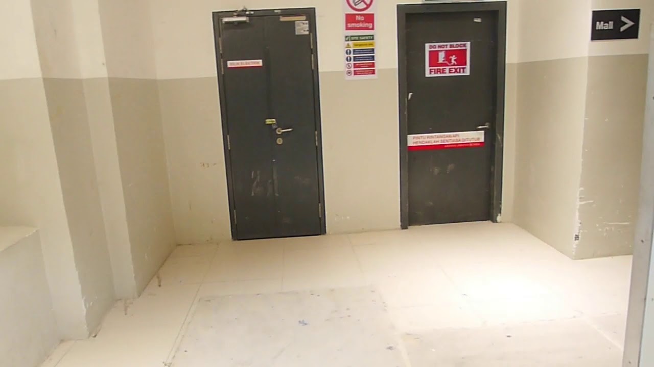 Thysenkrupp Cargo/Service Lift at DA Men mall