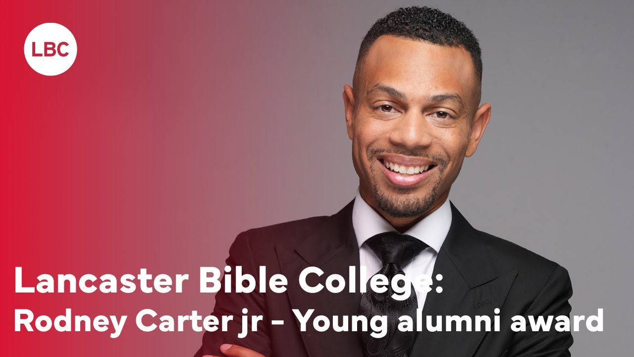 LBC  Young Alumn Award 2025 - Rev. Rodney Carter Jr