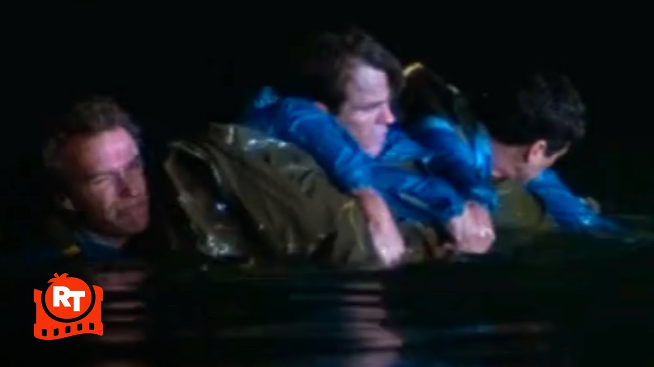 Escape From Alcatraz (1979) - Escaping Prison on a Homemade Raft Scene | Movieclips