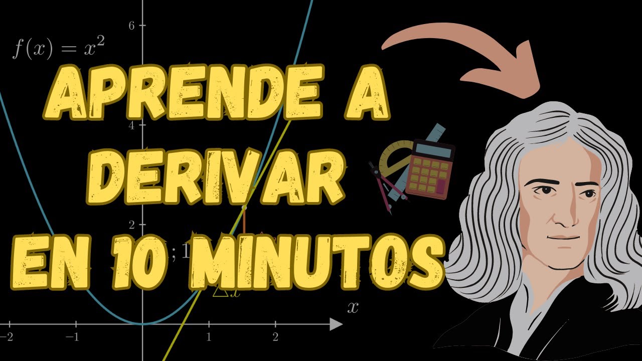 DERIVA en 10 MINUTOS  ⌚   ▶ Reglas BÁSICAS de DERIVACIÓN 🚀⌚