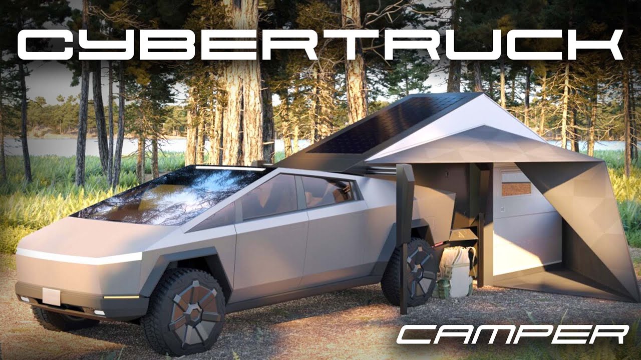 All New Tesla Cybertruck Camper Explained
