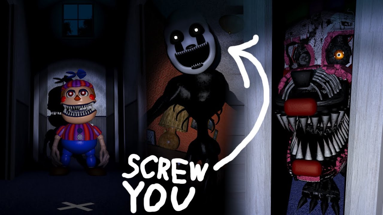 FNAF 4 Halloween Edition - 20/20/20/20 (Night 8)