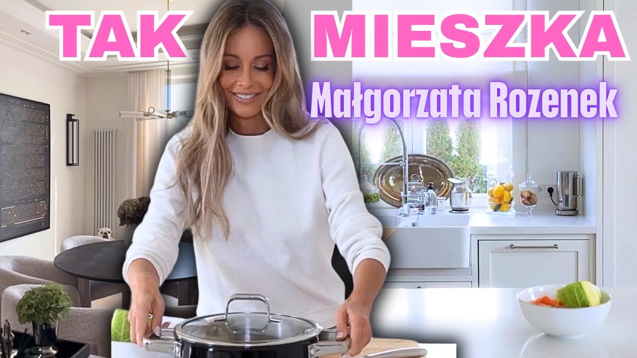MAŁGORZATA ROZENEK pokazała piękny dom i okolice‼️