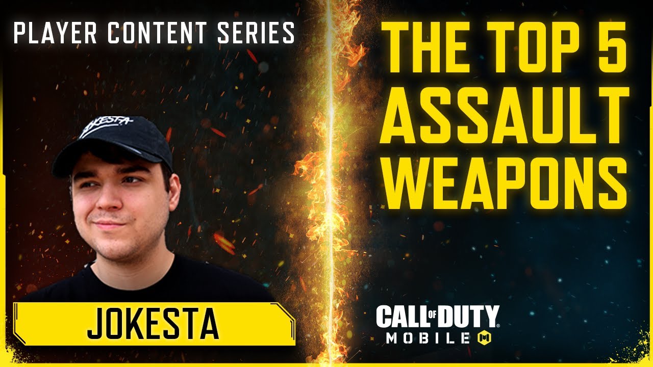 Call of Duty®: Mobile x Jokesta | Top 5 Aggressive Play Assault Weapons