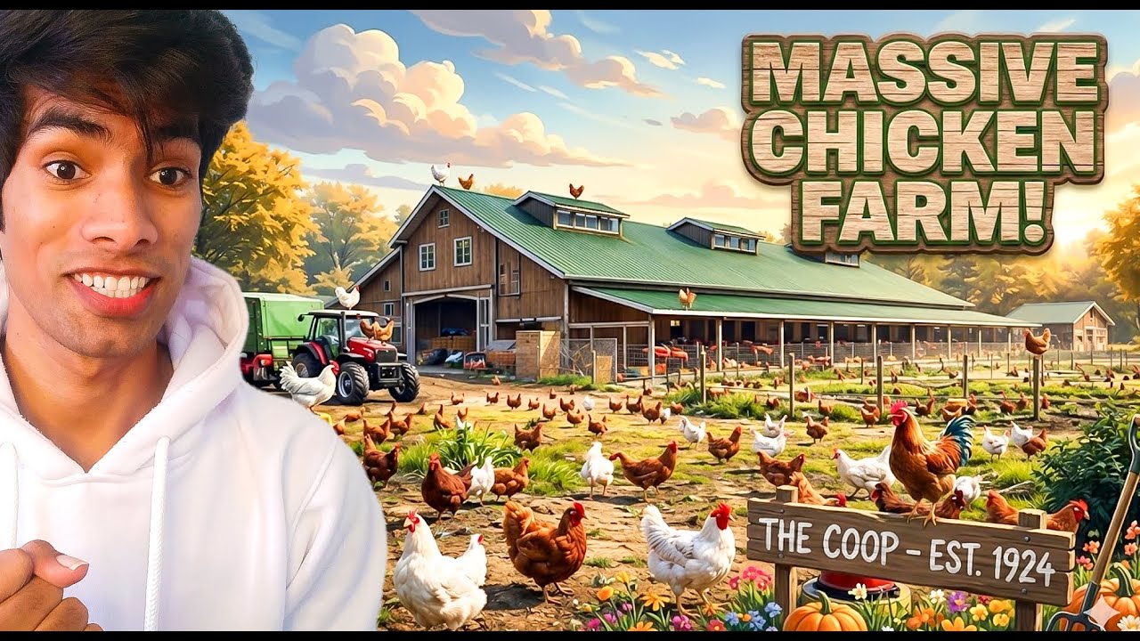 Started Chicken Farming 🐣 | First Business in Farming Simulator 25