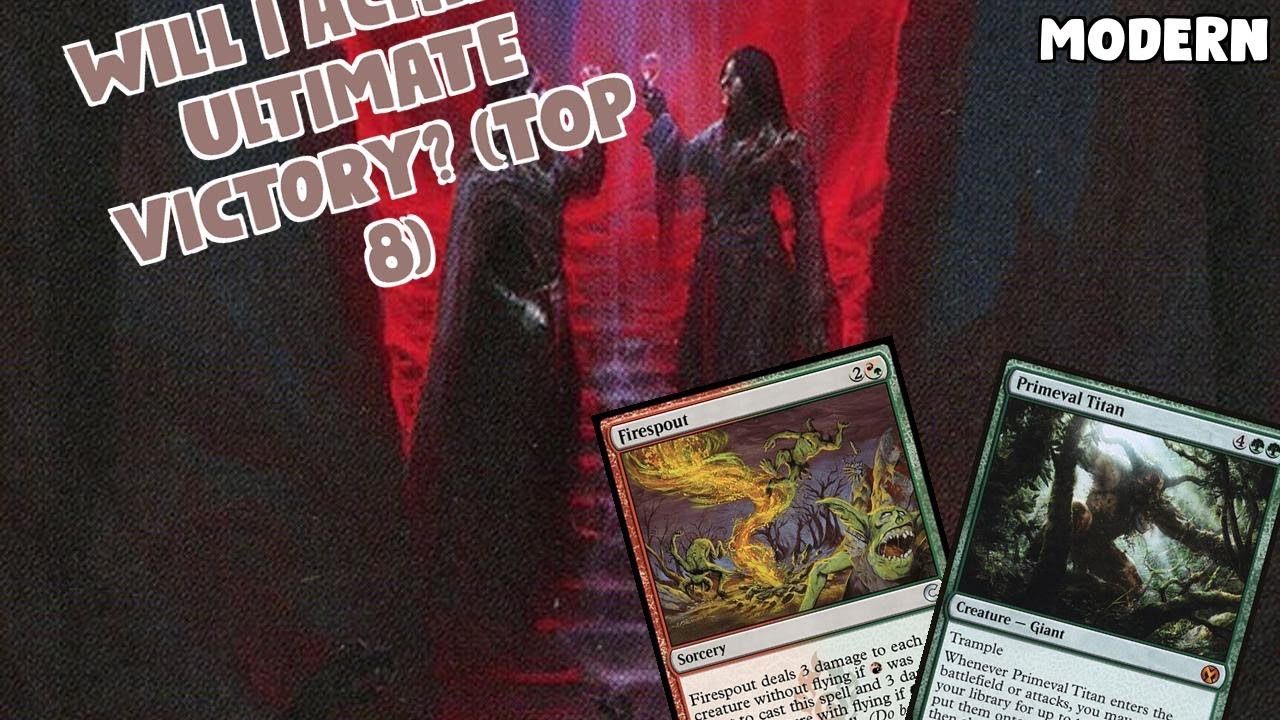 Will I Achieve ULTIMATE VICTORY? (top 8) | Amulet Titan | Modern Challenge | MTGO