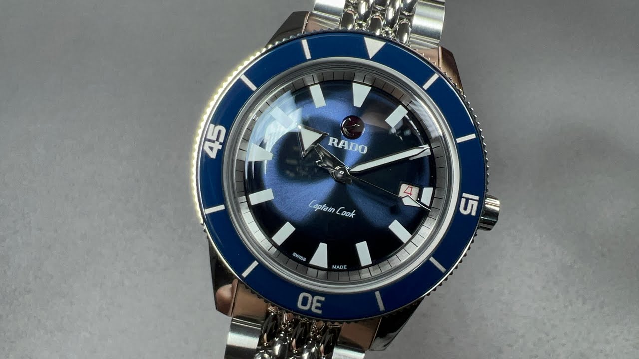 Un reloj de ensueño - Rado Captain Cook (Review en Español)