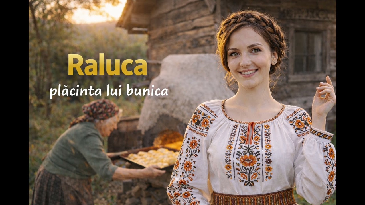 RALUCA- PLĂCINTA LUI BUNICA (PIESĂ ORIGINALĂ POPULARĂ)  @ALMUZIC_RECODS_ROMANIA 