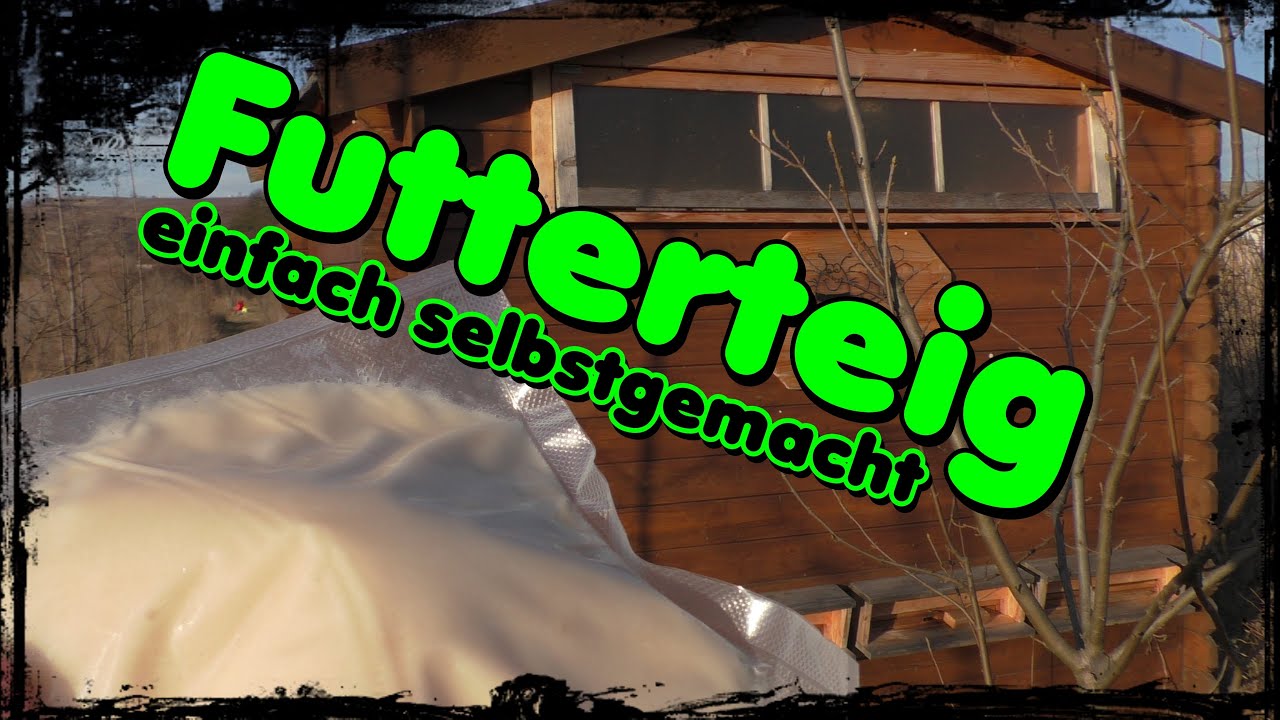 Futterteig Rezept f&uuml;r Bienen 🐝 F&uuml;r Not- und Reizf&uuml;tterung
