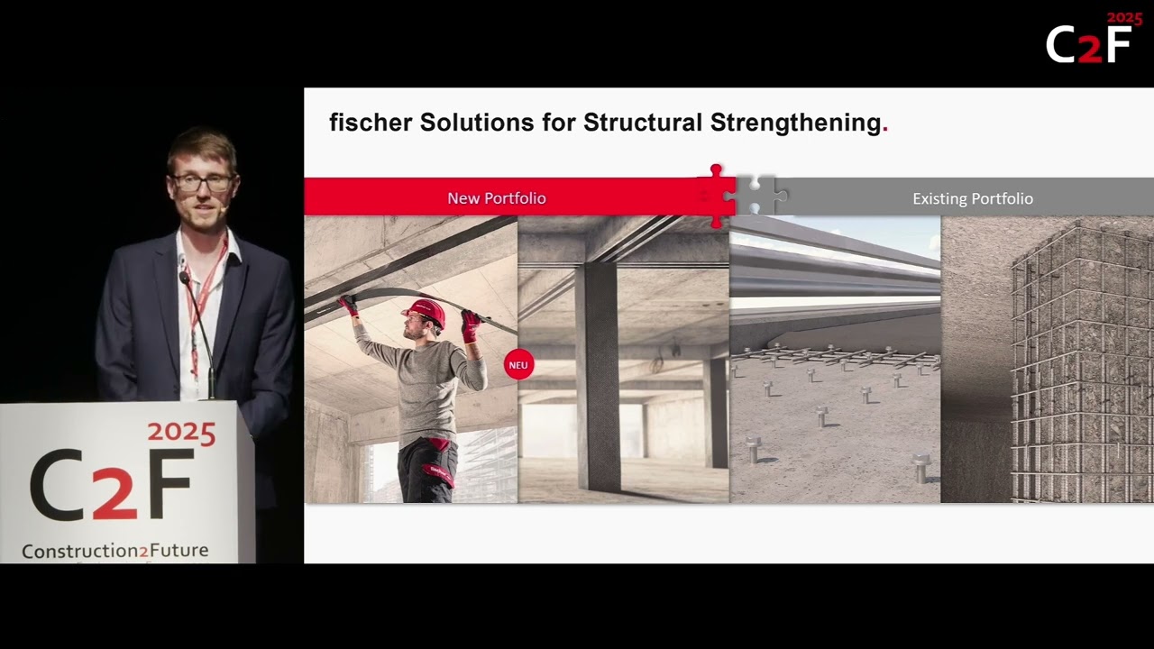 Reforzar infraestructuras y alargar su vida &uacute;til | Moritz Streicher | Construction2Future 2025