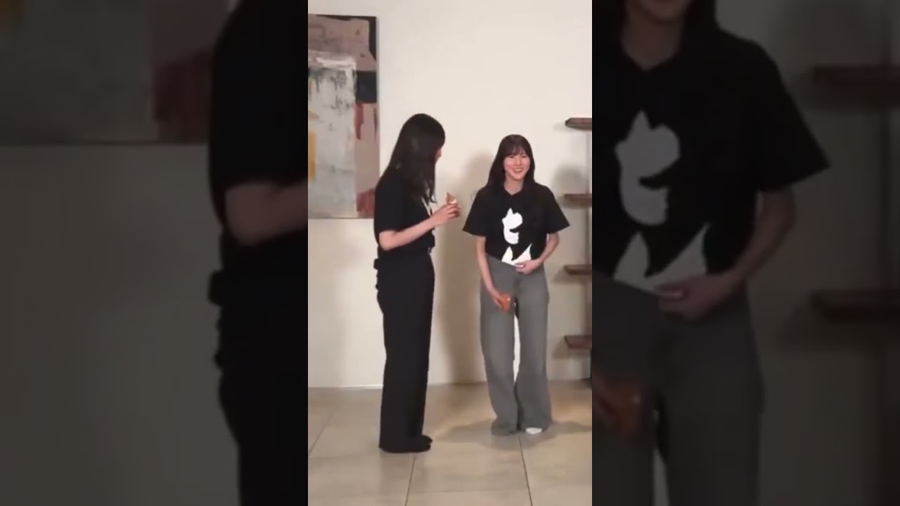 小坂菜緒(23歳)に怒られる河田陽菜(24歳)笑　#日向坂46  #小坂菜緒 #河田陽菜 #金村美玖 #松田好花  #富田鈴花