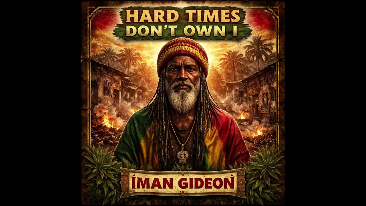 Roots reggae 1970 unreleased album Iman Gideon– Hard Times Don’t Own I