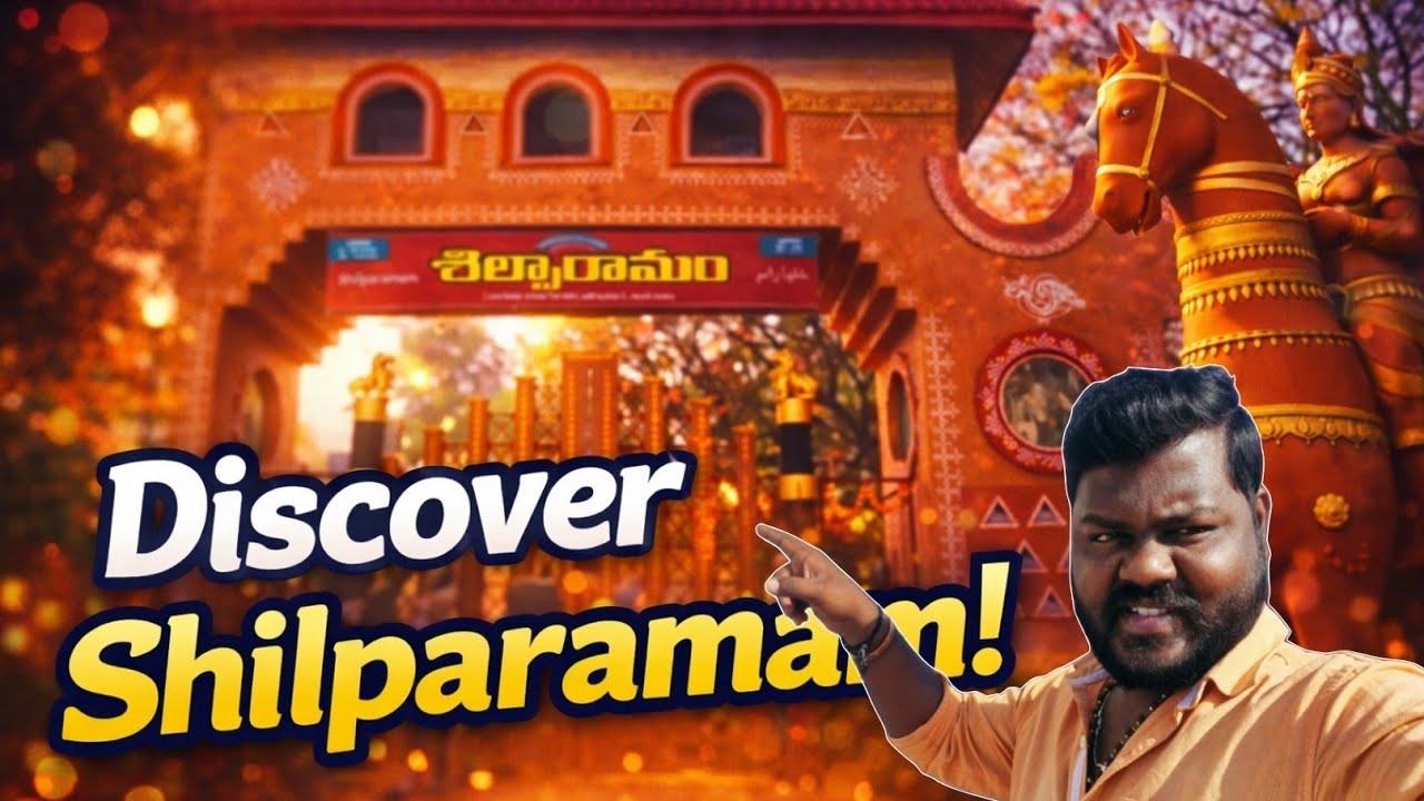 Hyderabad’s Hidden Cultural Village 😍 | Shilparamam Exploration