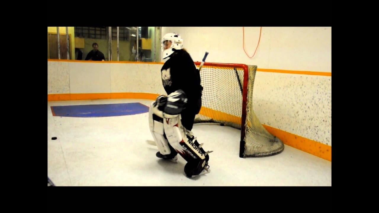 Veit Goaltending: Alex Frisk,Synthetic Ice Training