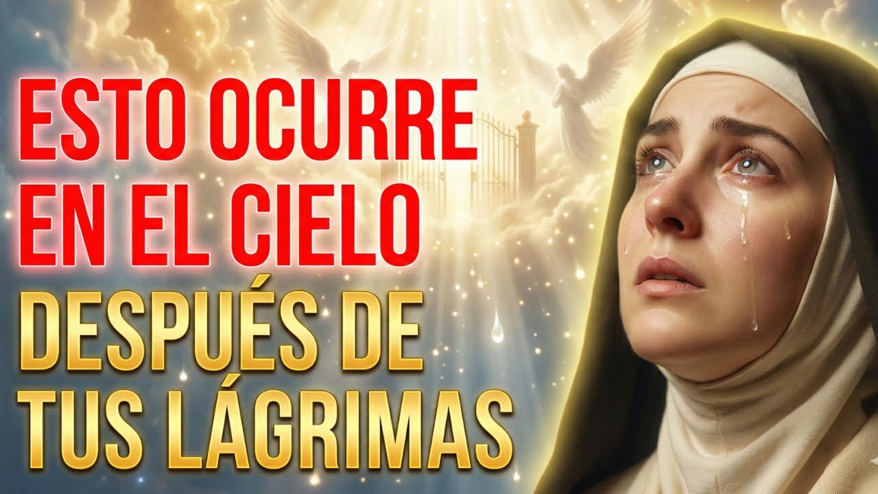 Santa Teresa Revela lo Que Sucede en el Cielo al Momento de Confesar un Pecado con Lágrimas