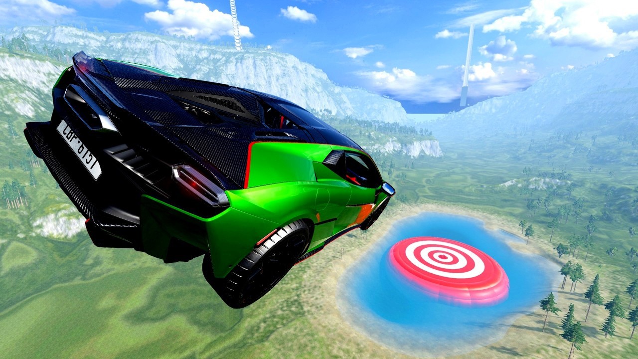 Instant 600 MPH Acceleration Which BeamNG Car Survives! 🔥 - BeamNG Drive #14
