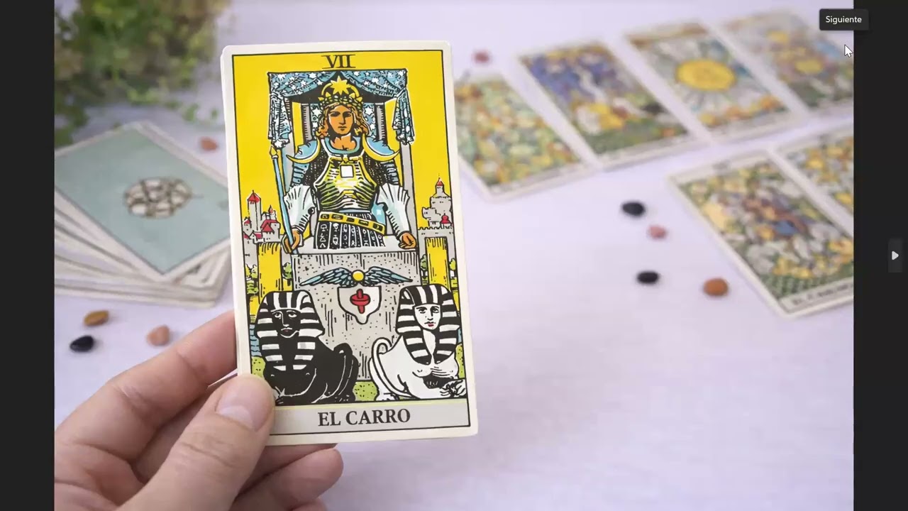 Meditación Guiada con el Arcano El Carro | Tarot Rider-Waite | Voluntad, Dirección y Victoria.