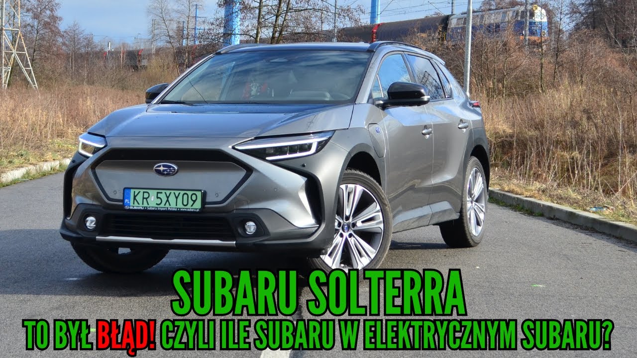 Subaru Solterra - to był BŁĄD! Czyli ile subaru w elektrycznym Subaru? 