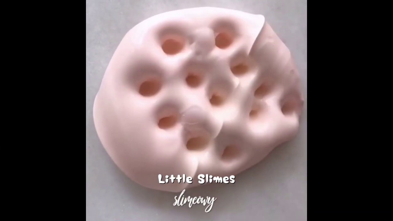 Glossy slime ASMR compilation #1