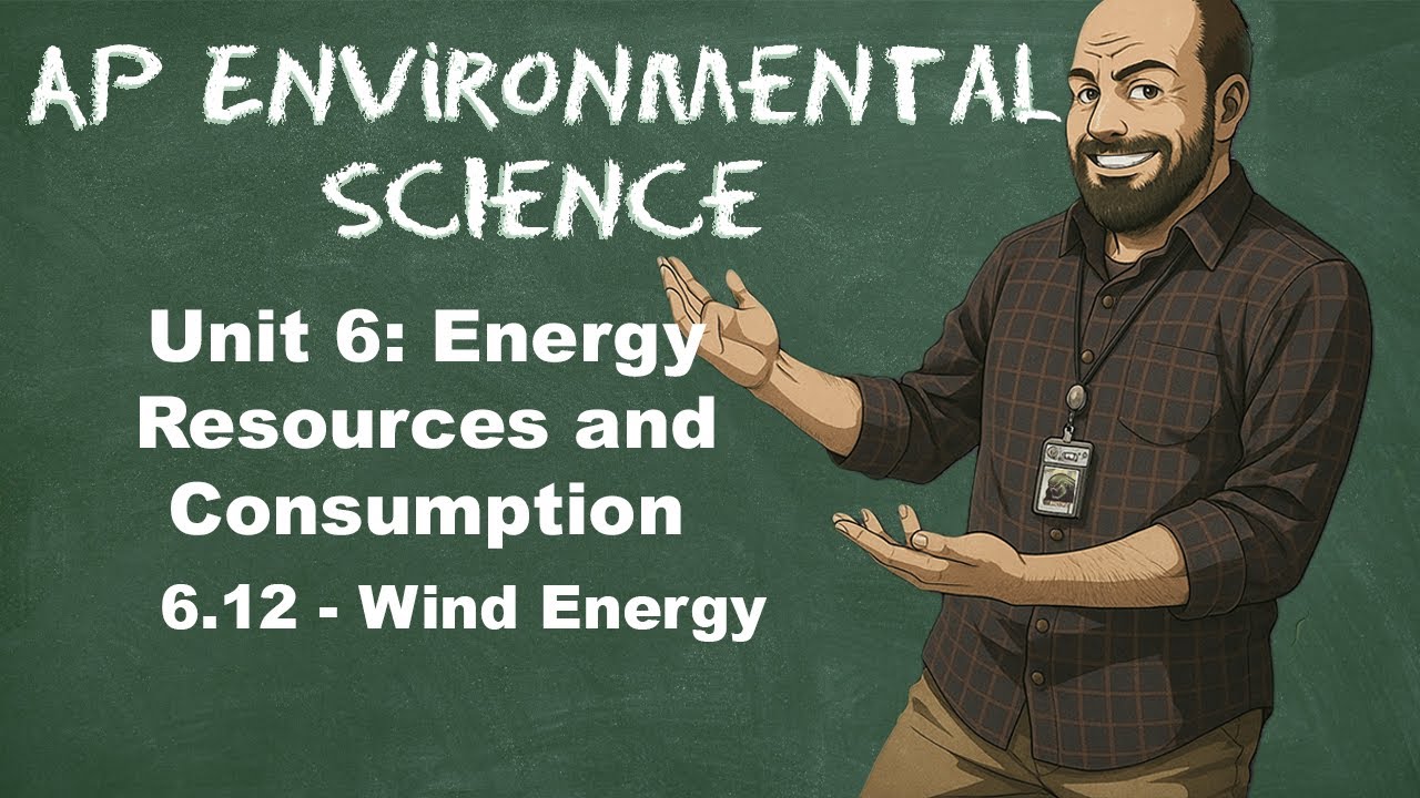 AP Environmental Science Unit 6 – Тема 6.12 Энергия ветра