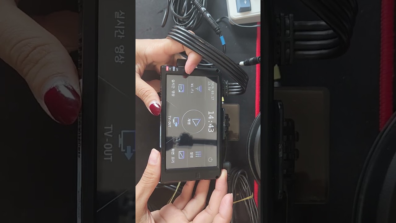 블랙박스 4채널 지넷큐브 GQ750 FHD 64GB 0498 작동확인 및 포맷 영상 