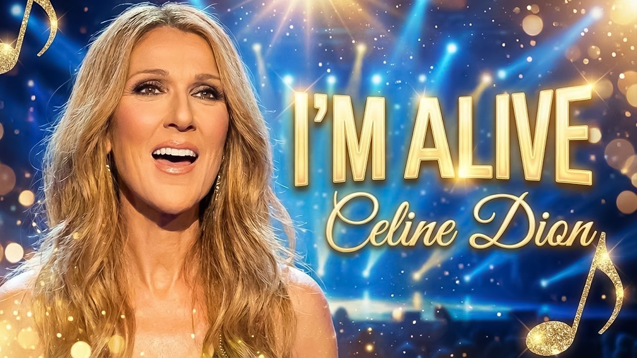 I'm Alive -  Celine Dion - Lyrics Video || AI Visuals