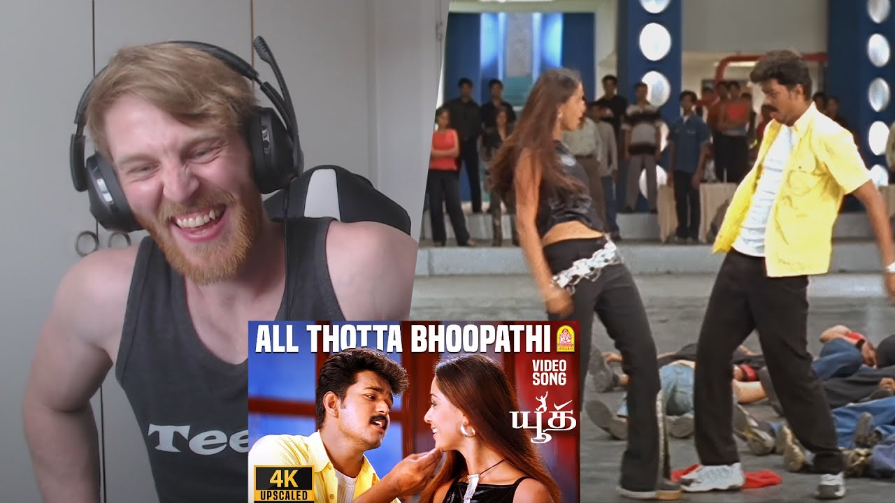 Aal Thotta Bhoopathi - Video Song | Youth | Thalapathy Vijay • Reaction By Foreigner