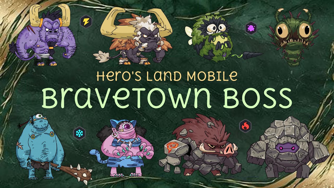 Hero's Land Grimloot (Mobile) - Bravetown Boss (Solo)