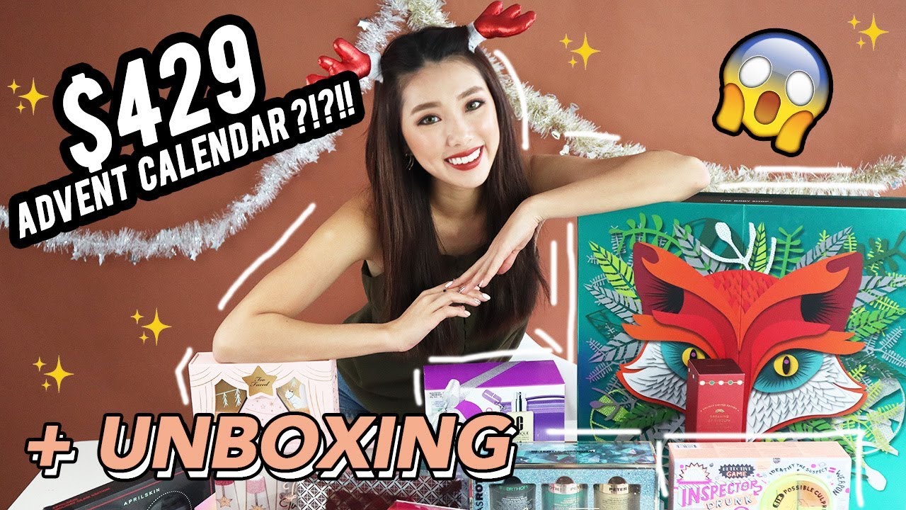 VLOGMAS #3 GIVEAWAY!! + UNBOXING A $429 ADVENT CALENDAR?!?!?!!! | MONGABONG