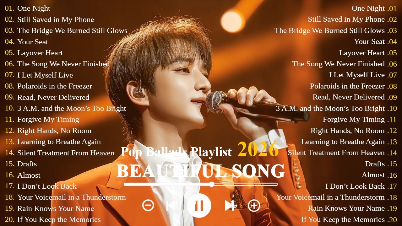 Beautiful Love Songs 2026🎵 | Easy-Listening & Emotional Romantic Ballads  | K-Drama OST Mood