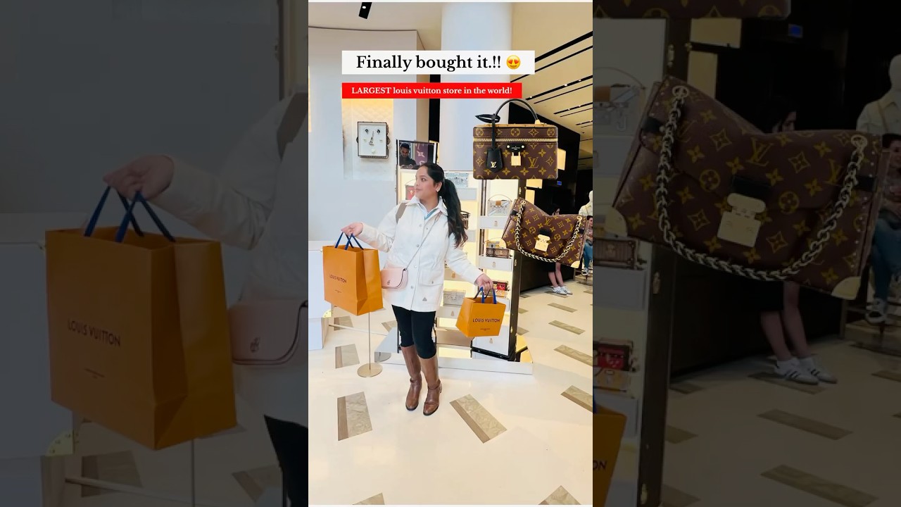 Missed My LV Appointment&hellip; But Got This Iconic Bag! 💼 #luxuryshopping #yotubeshorts