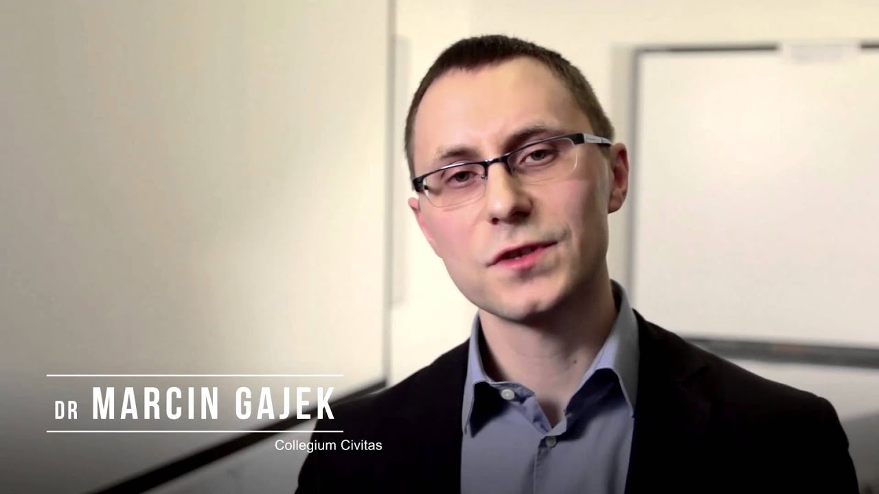 Dr Marcin Gajek - prorektor ds. dydaktycznych Collegium Civitas